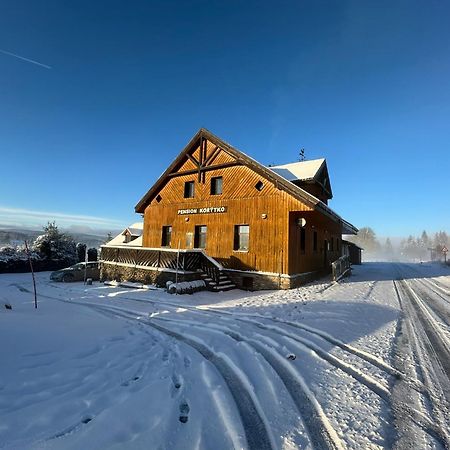 Pension Korytko Horska Kvilda Exteriör bild