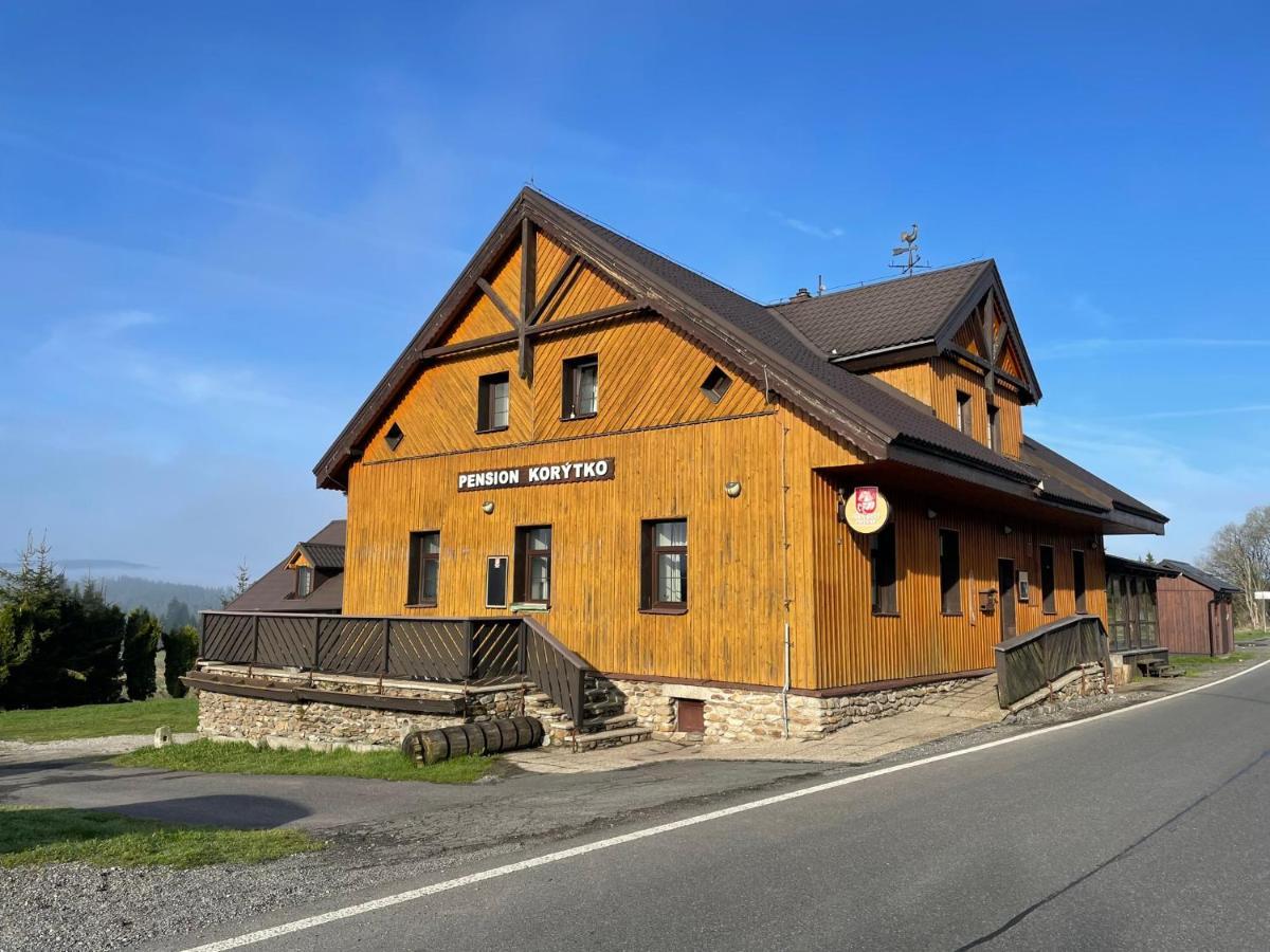 Pension Korytko Horska Kvilda Exteriör bild